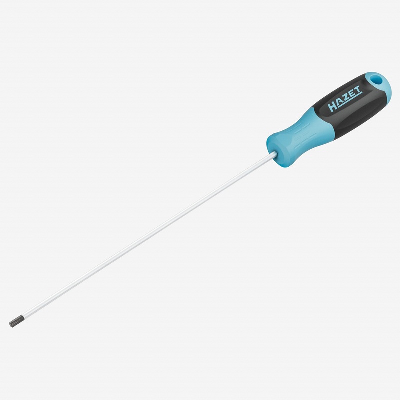 Hazet 811LG-T25 Extra Long Torx Screwdriver with 3K Handle, 250 mm