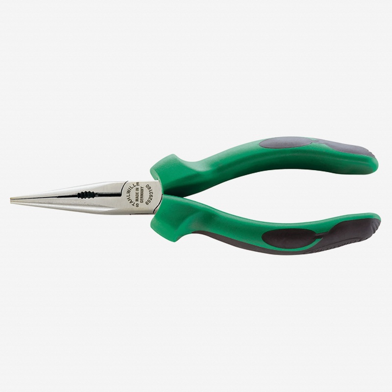Stahlwille 6529 Snipe Nose Pliers with Cutter (Radio or Telephone pliers), 200 mm, Chrome, Multi-component