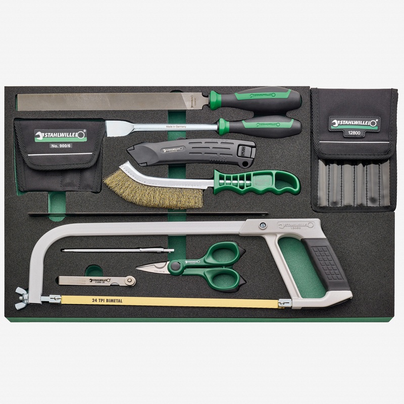 Stahlwille TCS 8 821/21 Metalworking Set in Foam Inlay, 22 Pieces