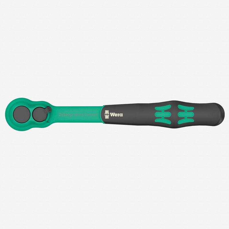 Wera 005540 8010 B Zyklop Comfort Ratchet, Reversible, 3/8" Drive