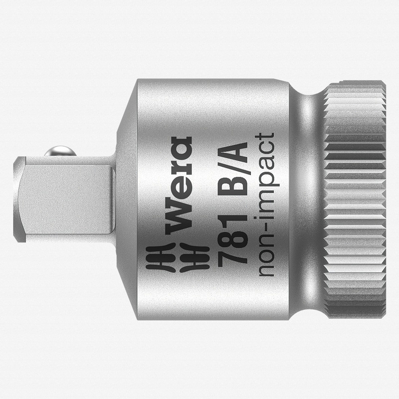 Wera 042672 Square Drive Size Adapter, 3/8" to 1/4"