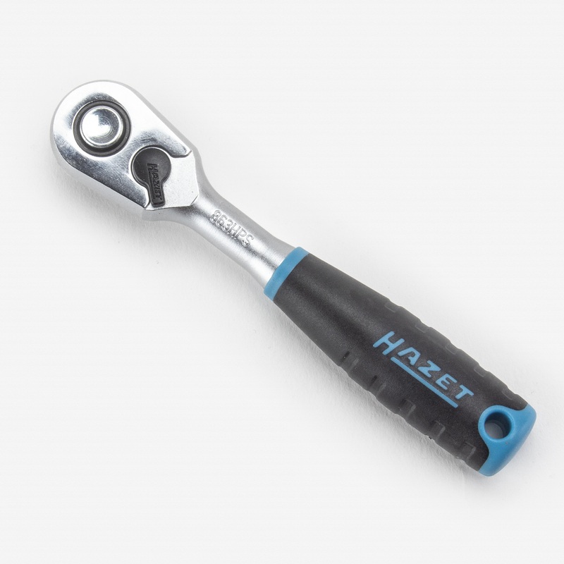 Hazet 863HPS Fine Tooth 1/4" Reversible Ratchet with Button Release
