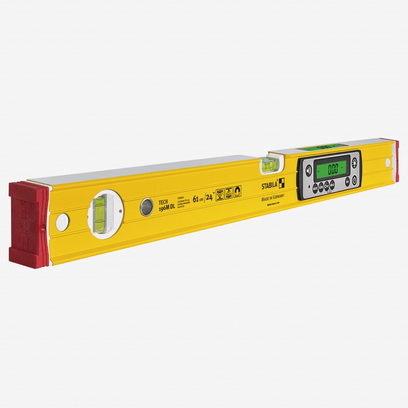 Stabila TECH 196 M DL Magnetic Electronic Spirit Level, 24" / 61 cm