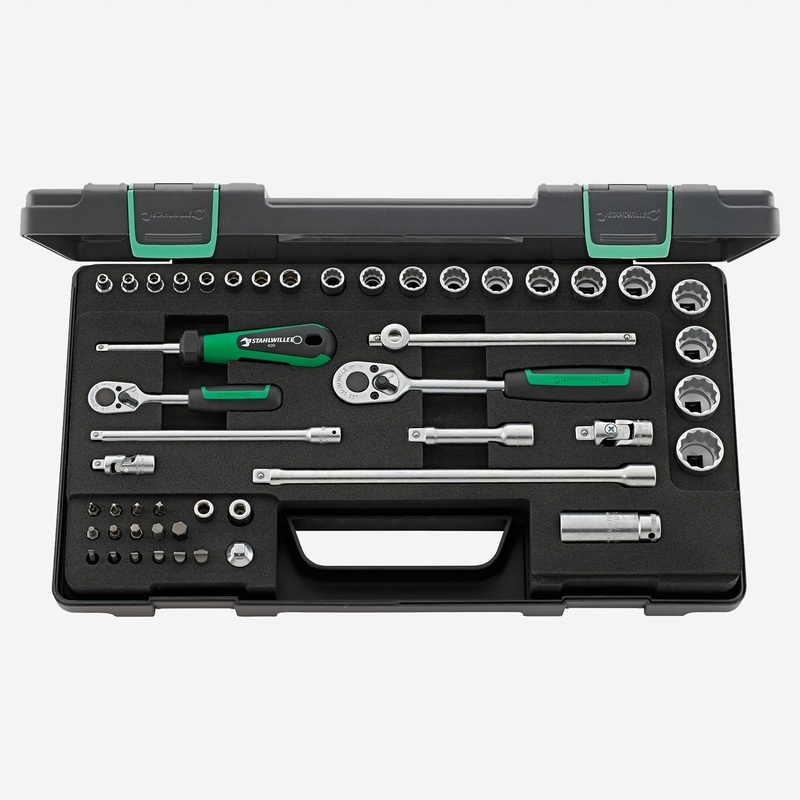 Stahlwille 40/45/36/12 Socket Set 1/4