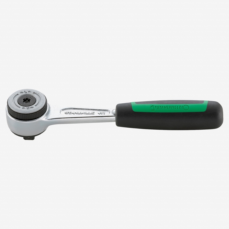 Stahlwille 411 Ratchet, Fine Tooth, 1/4" Drive