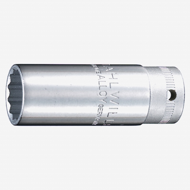 Stahlwille 4600 Spark Plug Socket, 3/8" Drive, 12 Point, 16mm - 5/8"