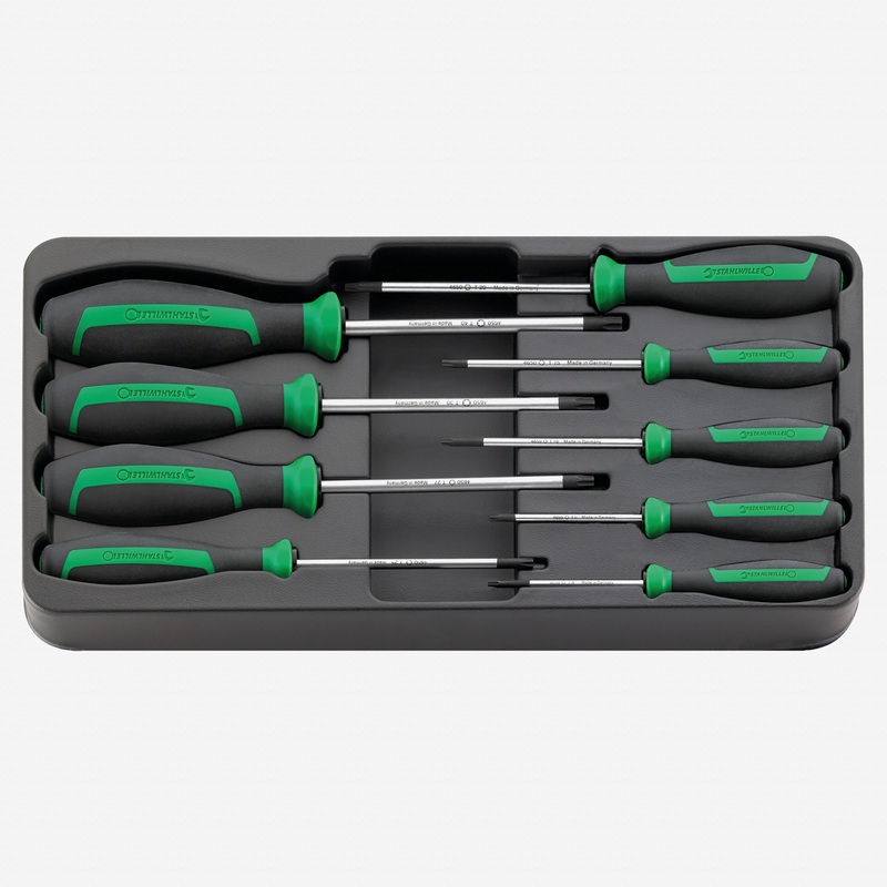 Stahlwille ES 4650/9 DRALL+ Set of Screwdrivers, 9 Pieces
