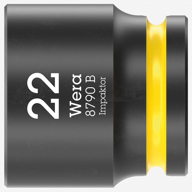 Wera 005512 8790 B 22.0 mm Impaktor Socket, 3/8" Drive, 6 Point