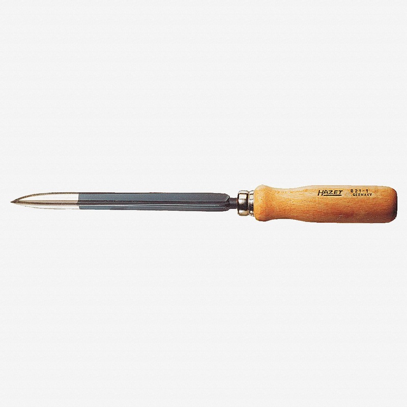 Hazet 821-1 Hollow three-square scraper 150mm