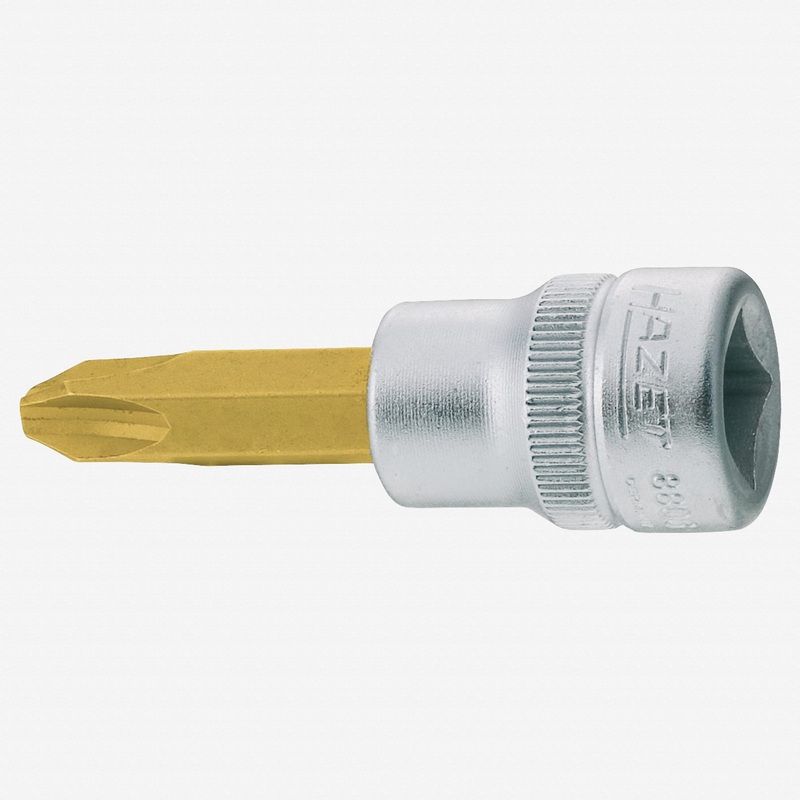 Hazet 8806-PH3 PH #3 Phillips Titanium-Nitride Socket 3/8"