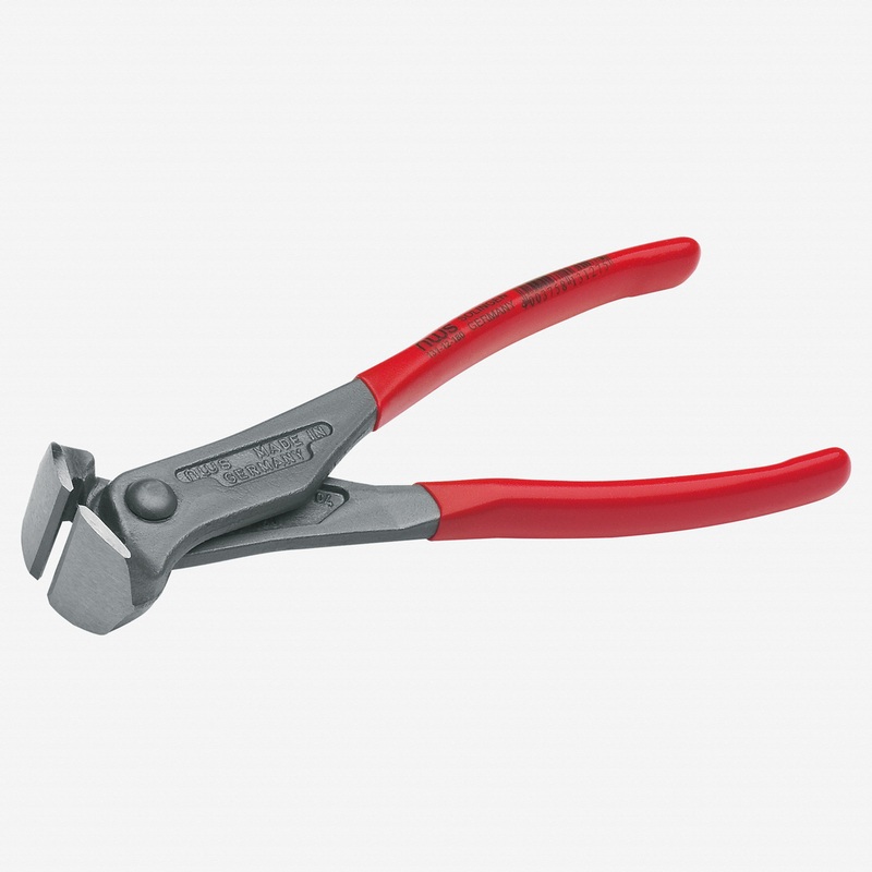 NWS 7" End Cutting Nipper - Atramentized - Plastic Grip