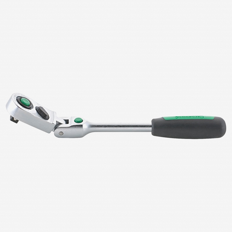 Stahlwille 416QR Flexible Joint Fine Tooth Ratchet, 1/4" Drive