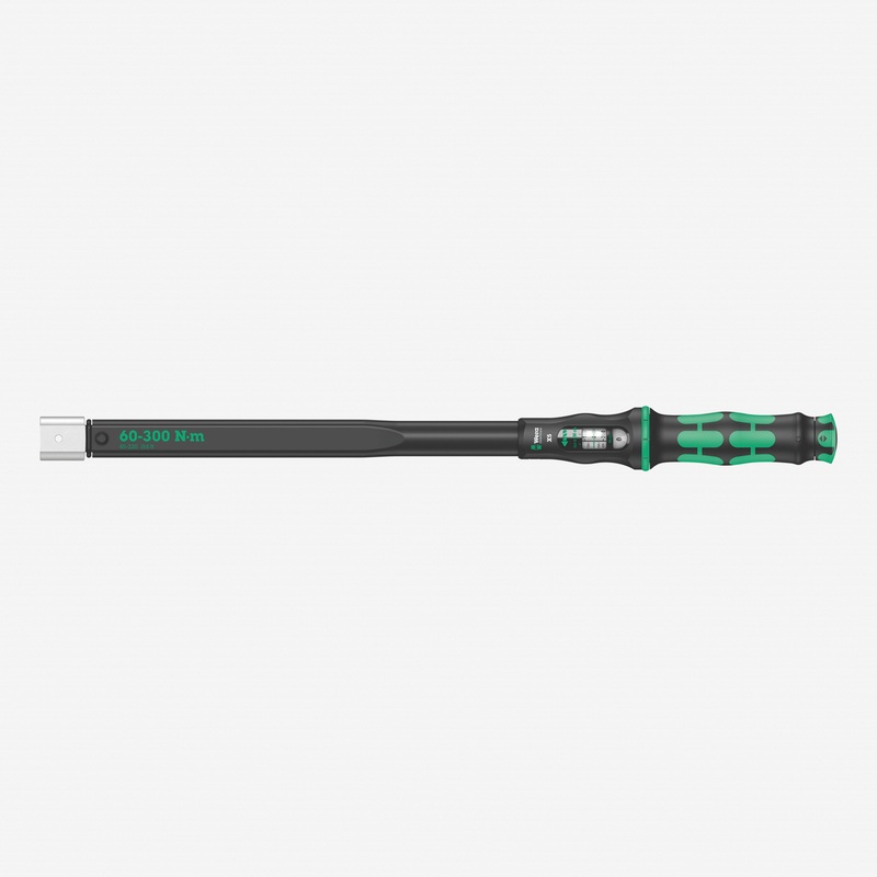 Wera 075655 Torque Wrench 60-300 Nm for 14x18 mm Interchangeable Insert Tools