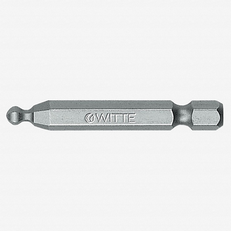 Witte Pro Hex Bit with Ball End, 4.0 x 50mm