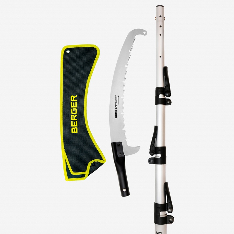 Berger ArboRapid 4-Section Aluminum Pole Saw Set, 20.9'