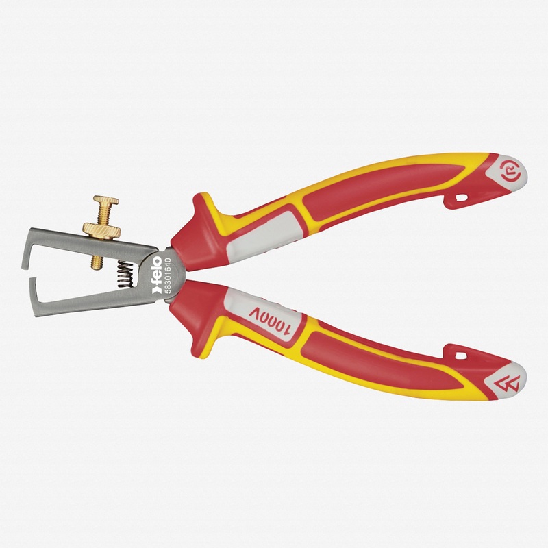 Felo 6.25" Insulation Stripping Pliers VDE