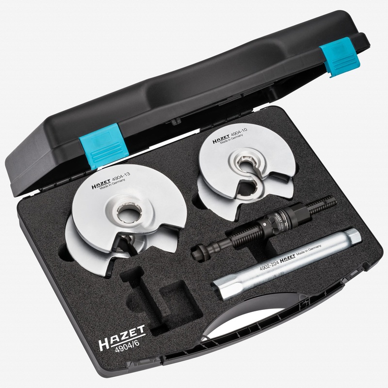 Hazet 4904/6 Universal Coil Spring Vise Set, 6 Pieces