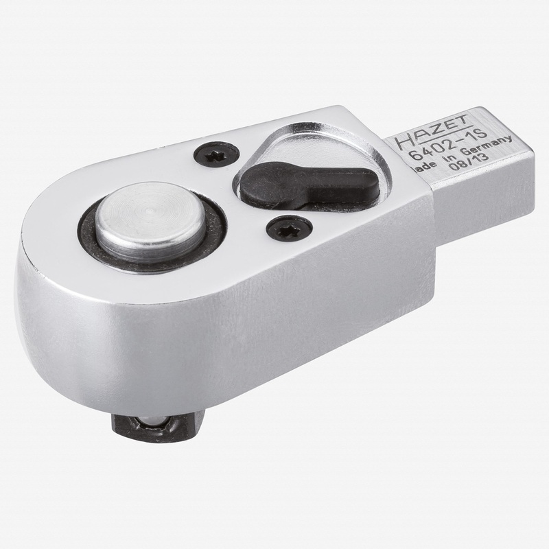 Hazet 6402-1S Insert reversible ratchet 9x12mm 3/8" output