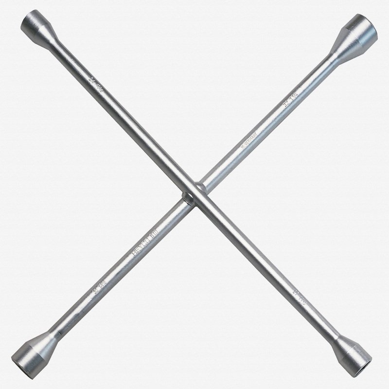 Heyco Four Way Lug Wrench, 24 x 27 x 32 x 3/4