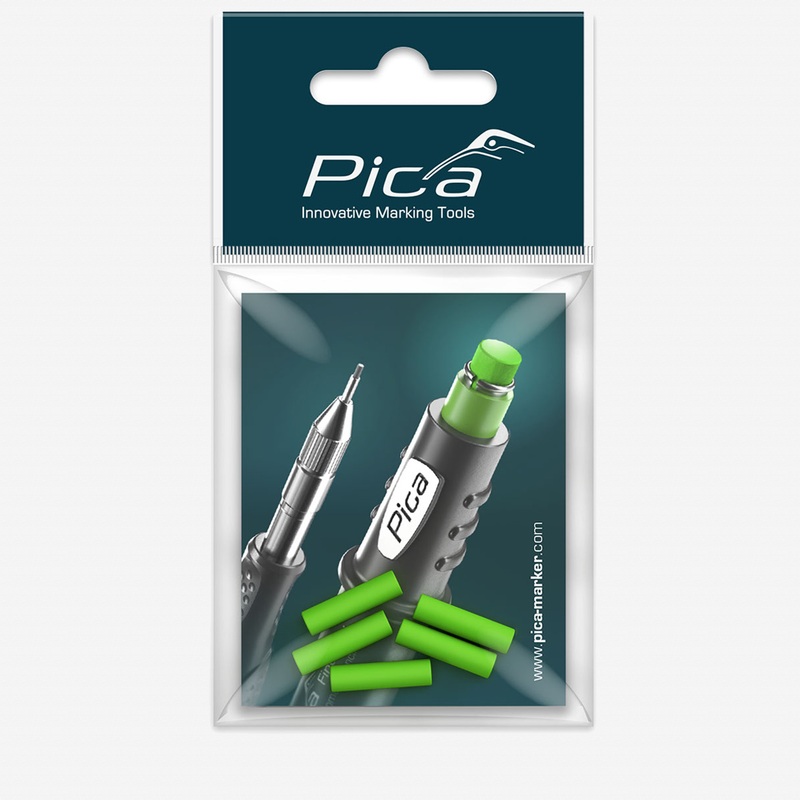 Pica Fine Dry Spare Erasers, 5 pieces