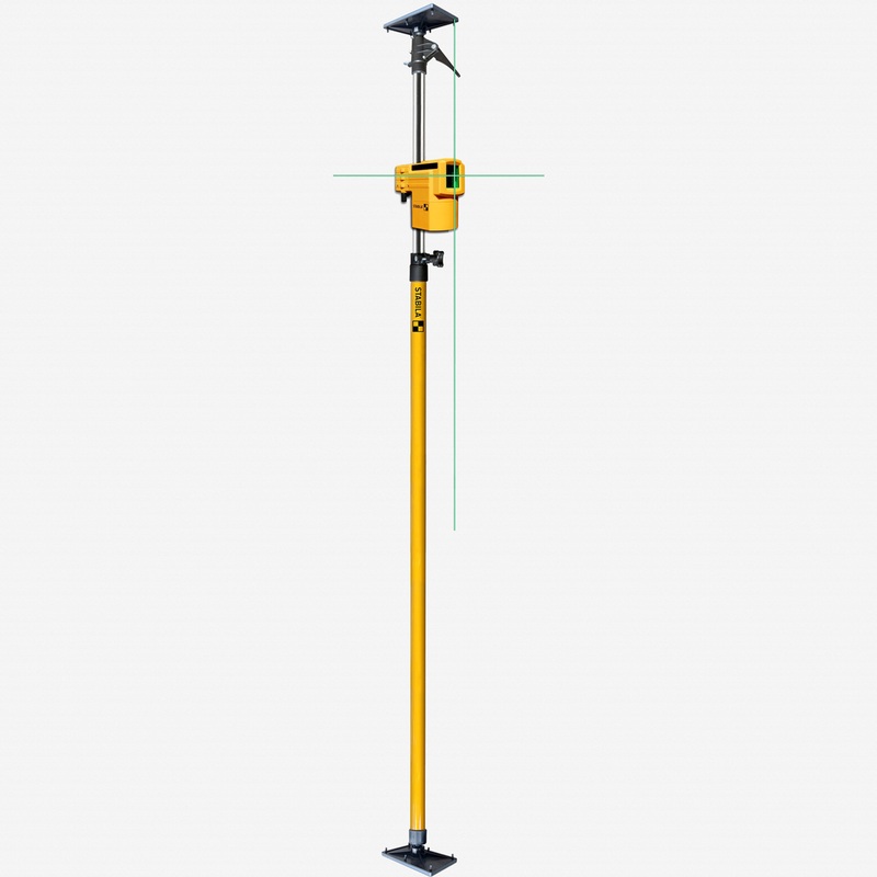 Stabila LAX 50 G - Green Beam Cross Line Laser with Telescopic Mount