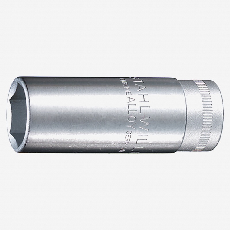 Stahlwille 4606 Spark Plug Socket, 3/8" Drive, 6 Point, 18mm - 11/16"