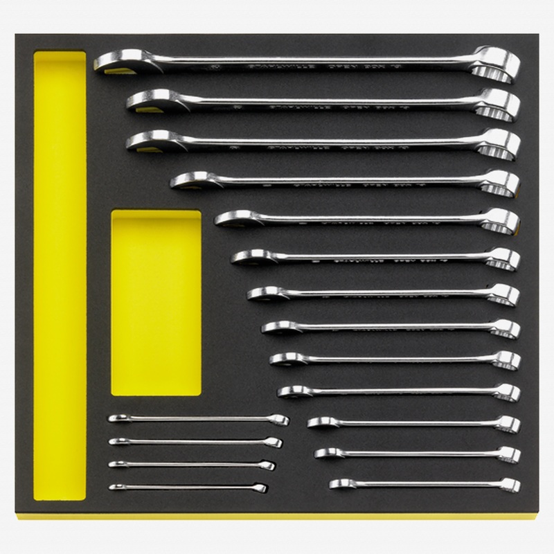Stahlwille TCS 13/17, 6-24 mm MF Combination Spanner 17 pcs. in TCS inlay