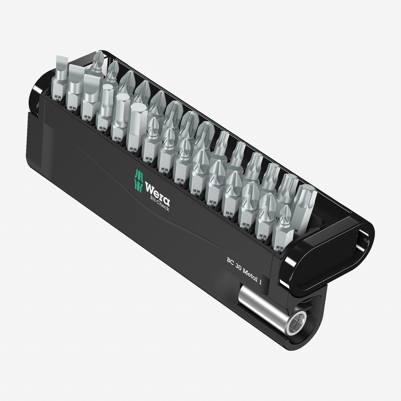 Wera 057440 Bit-Check 30 Metal 1 SB, 30 Pieces