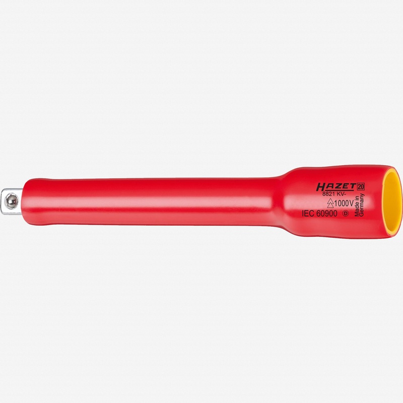 Hazet 8821KV Insulated 3/8" Drive Extension, 142mm