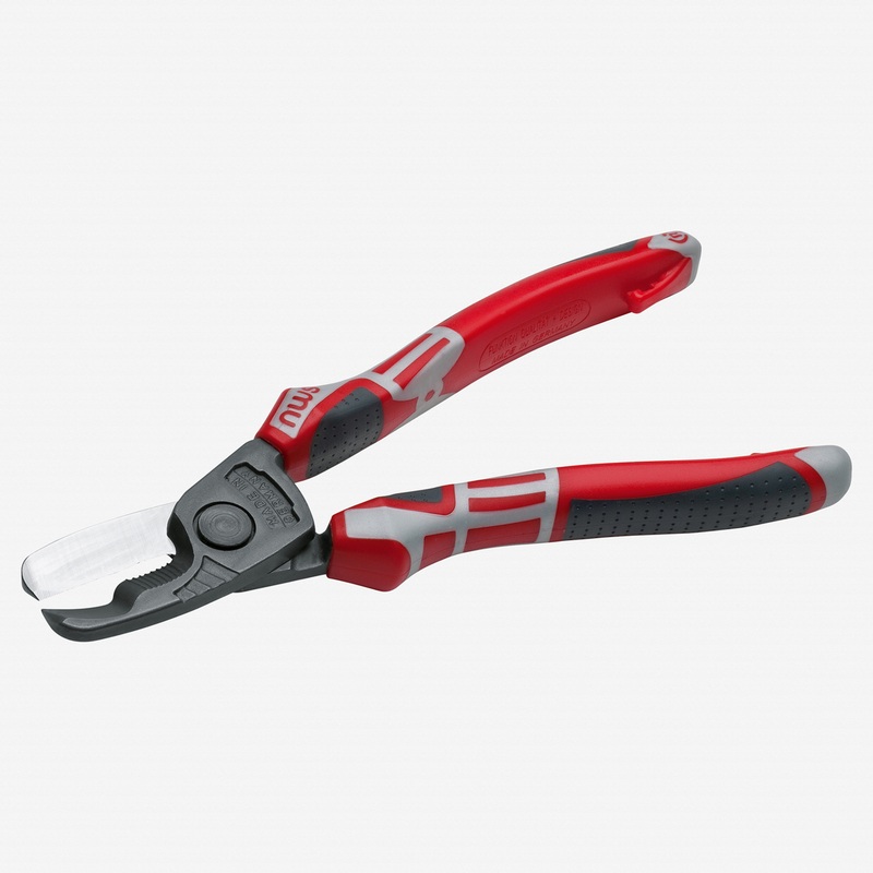 NWS 8.25" Cable Cutter - TitanFinish - SoftGripp, Tethered Attachment