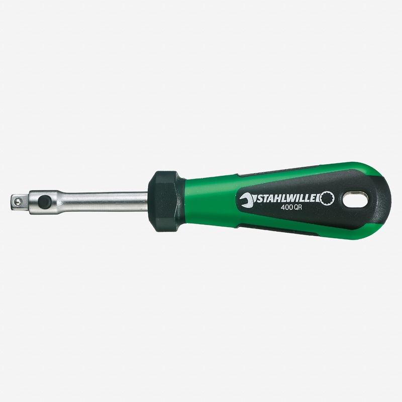 Stahlwille 400QR QuickRelease Drive Handle, 1/4" Drive
