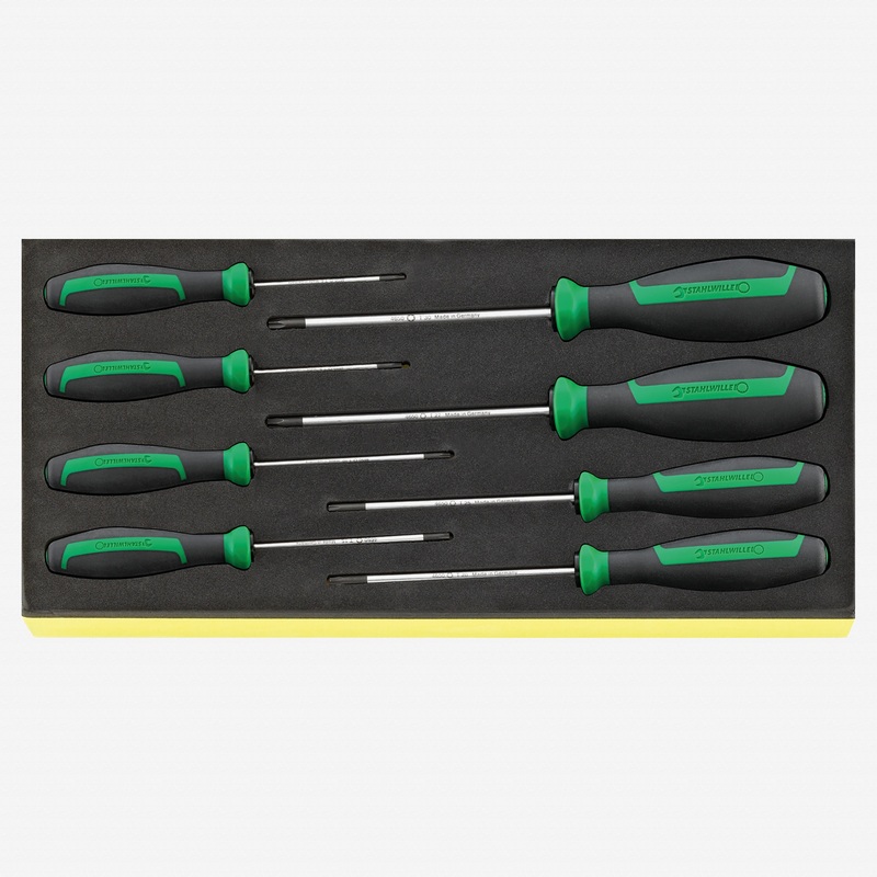 Stahlwille TCS 4650 DRALL+ Set of Screwdrivers in TCS Inlay, 8 Pieces