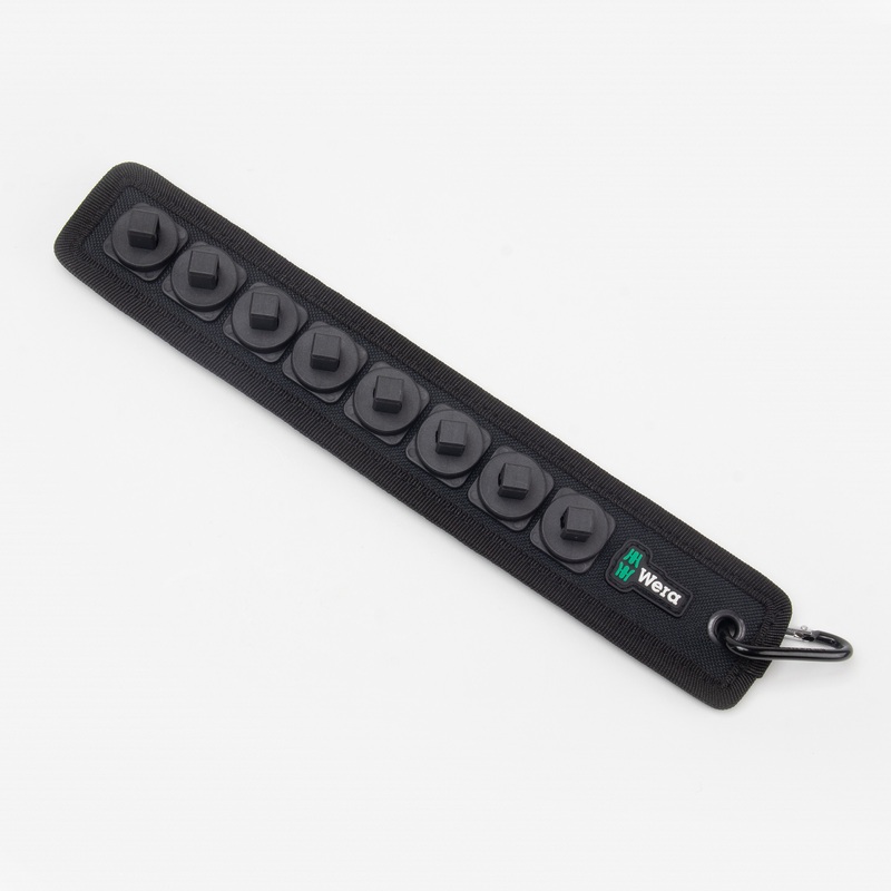 Wera 003980 Textile Belt, 3/8" Square Drive, 8-piece, Empty