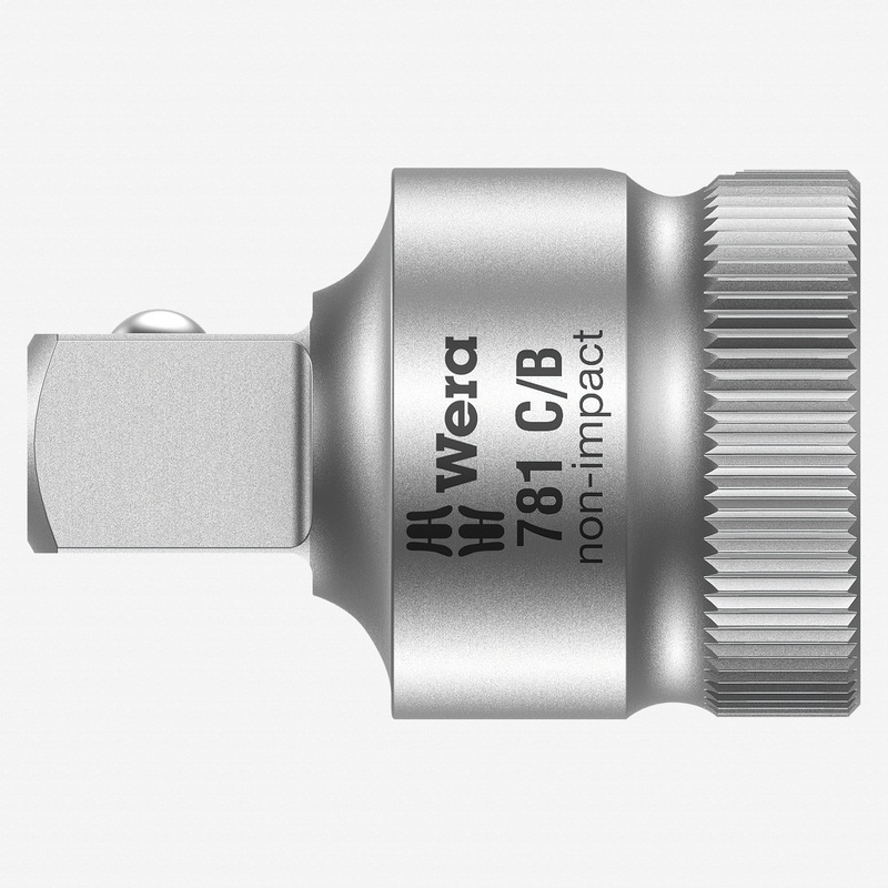 Wera 042674 Square Drive Size Adapter, 1/2" to 3/8"