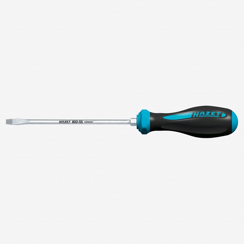 Hazet 802-55 Hexanamic 5.5 x 125mm Slotted Screwdriver