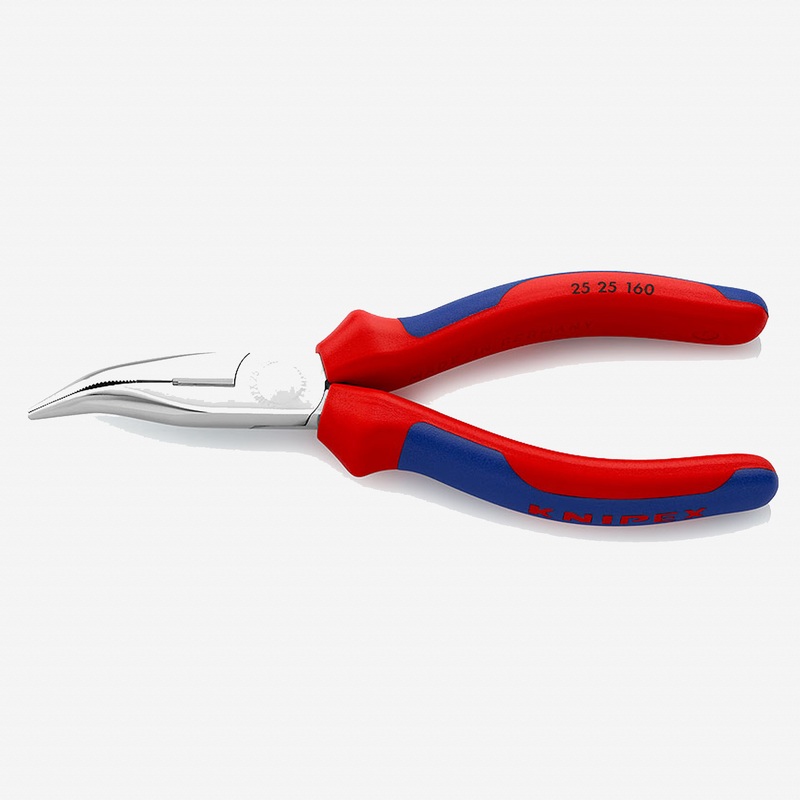 Knipex 6.3" Chain Nose Side Cutting Pliers (Radio Pliers), Chrome - MultiGrip