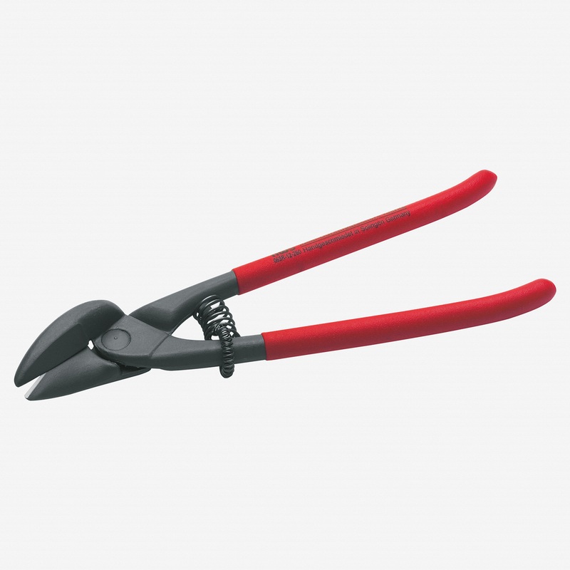 NWS 10.25" Ideal Tin Snips - Atramentized - Plastic Grip - Left Handed
