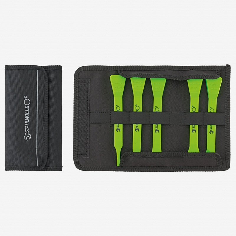 Stahlwille 10682/5 Fiberglass Reinforced Plastic Scraper Set, 5 Pieces