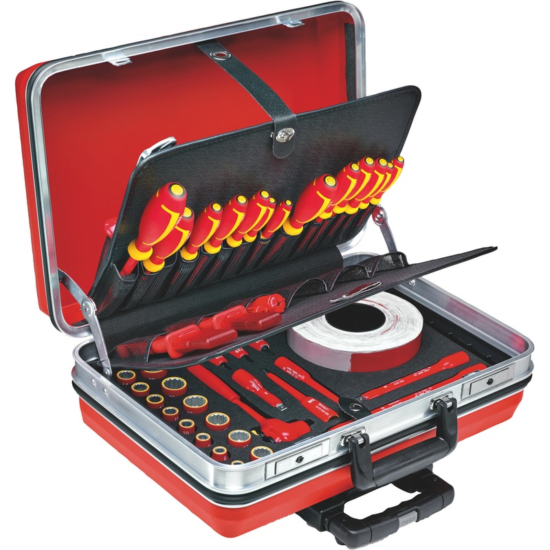 Stahlwille 13300 48 Piece VDE Tool Set with Case