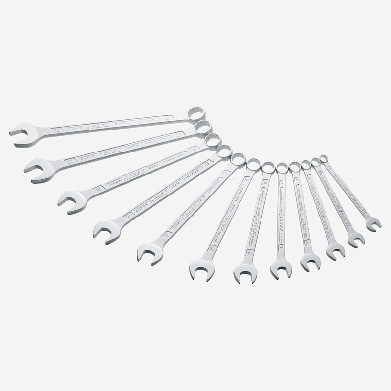 Hazet 600N/12N 12 Point Combination wrench set 12 pc metric set