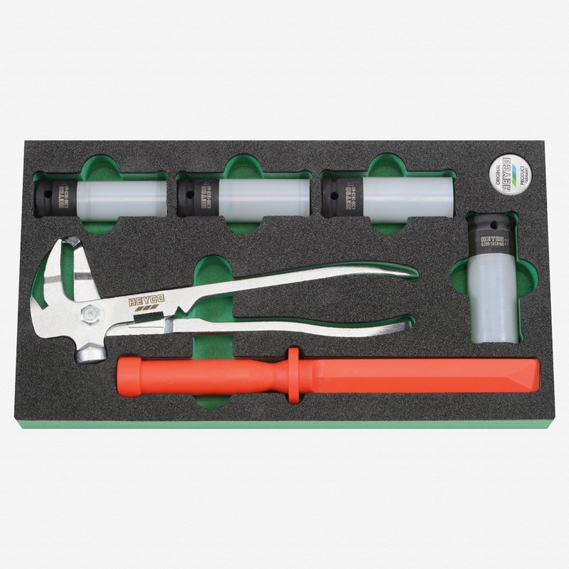 Heyco Wheel Changing Tool Set, 6 Pieces