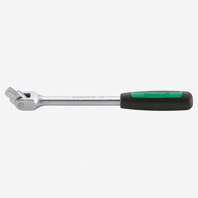 Stahlwille 403 Breaker Bar with Swivel Head, 1/4" Drive