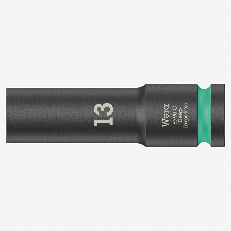 Wera 004830 Impact Deep Socket, 1/2" Drive, 13mm