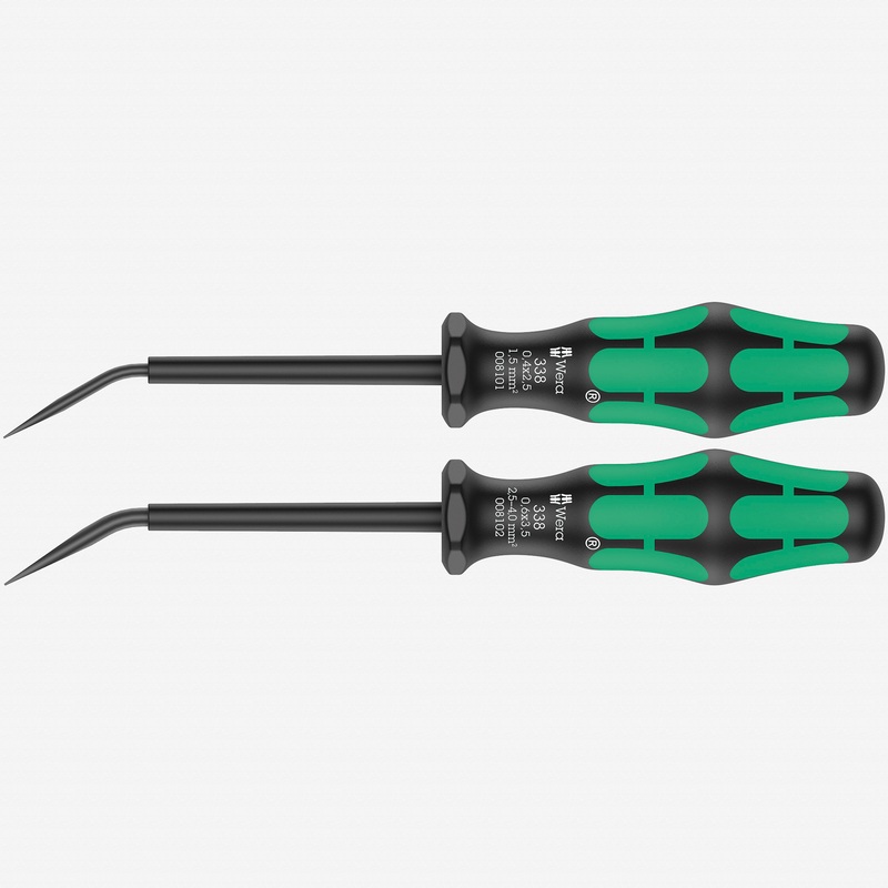 Wera 008100 Actuation Tools for Terminal Blocks (Spring Cages), 2 Pieces