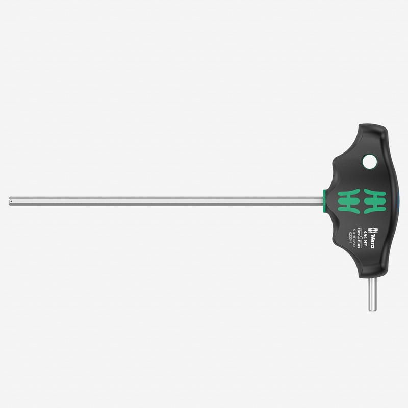Wera 023344 Metric Hex-Plus T-handle with Holding Function, 5.0 x 200mm