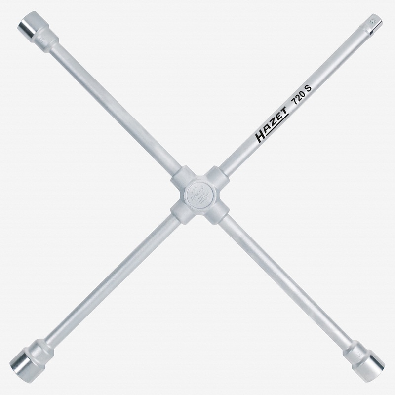 Hazet 720S Four-way rim wrench 24 x 27 x 32mm x 3/4" square