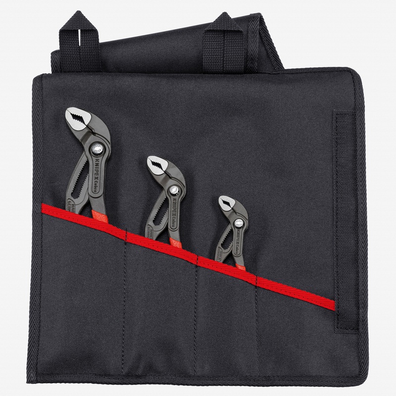 Knipex Cobra Set 2 in Tool Roll, 3 Pieces