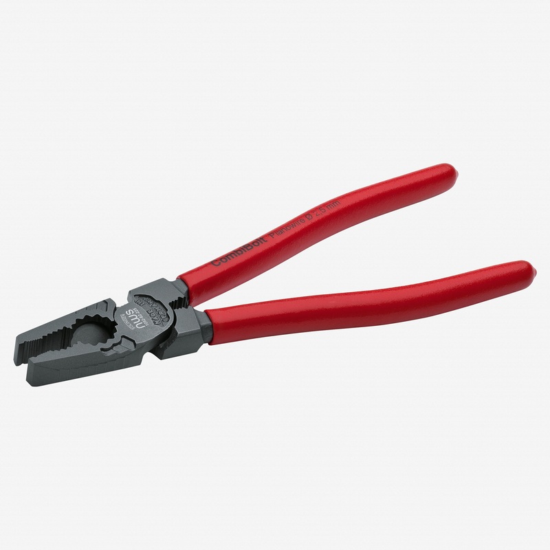 NWS 9" High Leverage Combination Pliers CombiBolt - TitanFinish - Plastic Grip