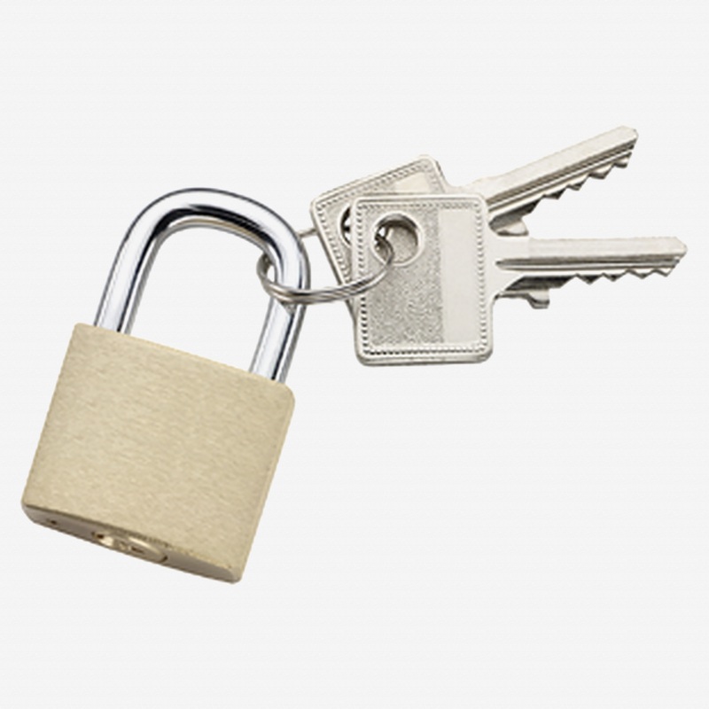 Stahlwille 12932 Brass Padlock