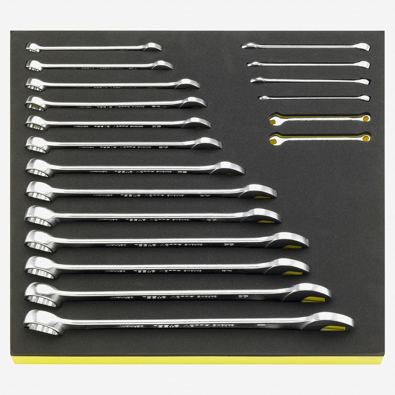 Stahlwille OPEN BOX TCS 13a/19 Combination Spanner Set in TCS inlay, SAE, 3/16" - 1